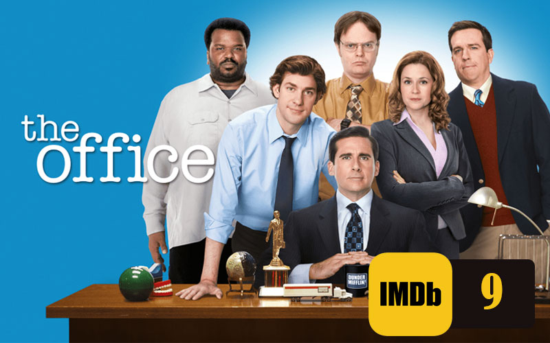 سریال اداره (The Office) از بهترین سریال های خارجی از نظر imdb