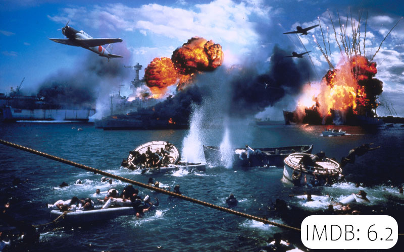 پرل هاربر (Pearl Harbor) از بهترین فیلم های هواپیمایی