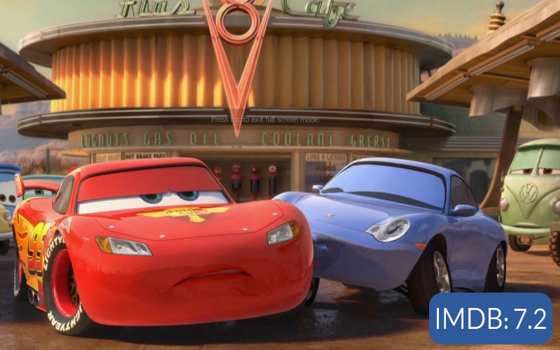 ماشین ها (Cars) از بهترین انیمیشن های دیزنی
