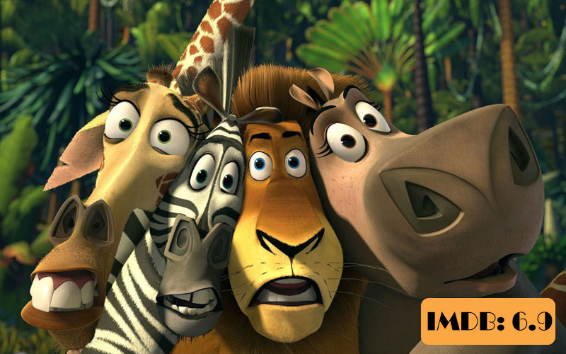 ماداگاسکار (Madagascar) از بهترین انیمیشن های دنیا
