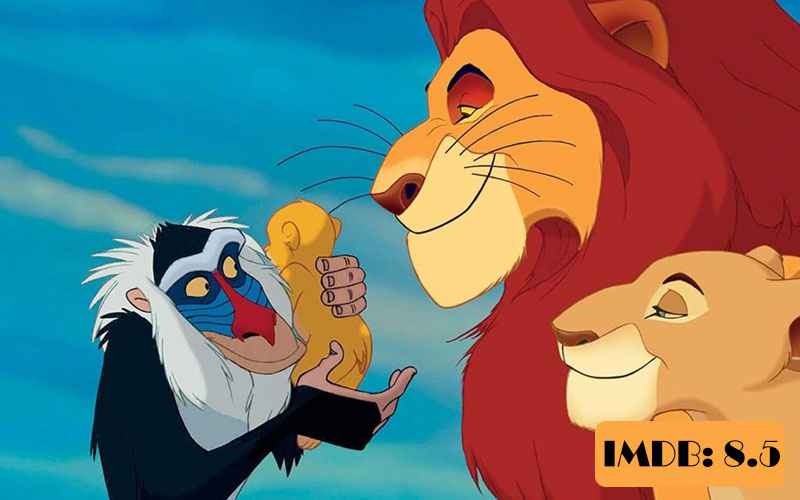 شیرشاه (The Lion King) از بهترین انیمیشن های دنیا