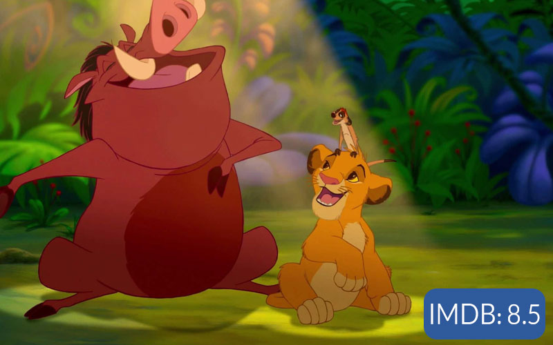 شیر شاه (The Lion King) از بهترین انیمیشن های دیزنی