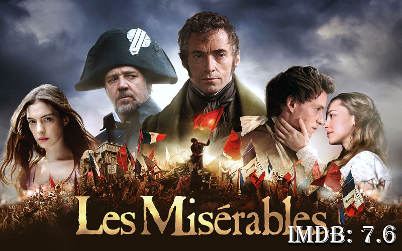 بینوایان (Les Misérables) از بهترین فیلم های راسل کرو
