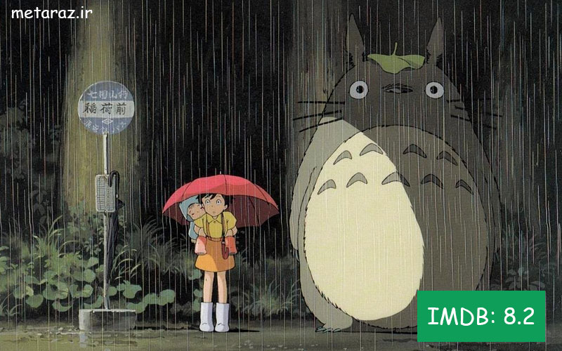 انیمه همسایه من توتورو (My Neighbor Totoro) از بهترین انیمه‌ های سینمایی